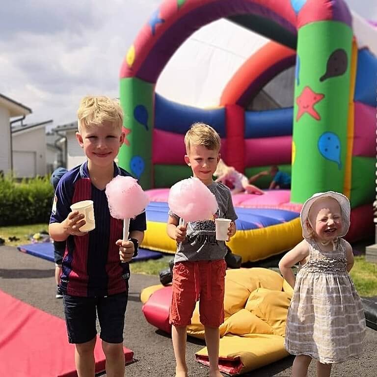 pomppulinnan vuokraus Lahti