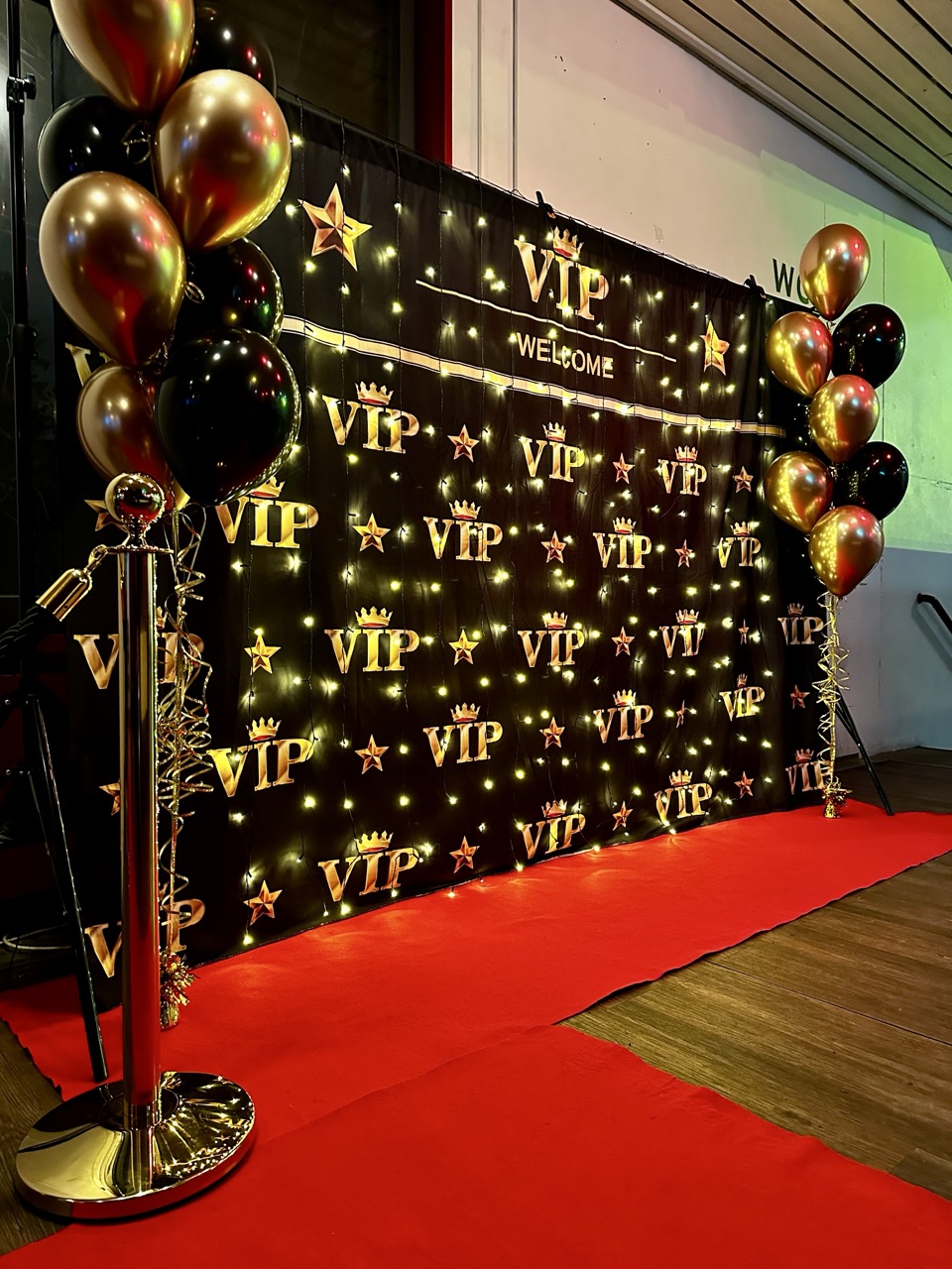 valokuvausseinä vip