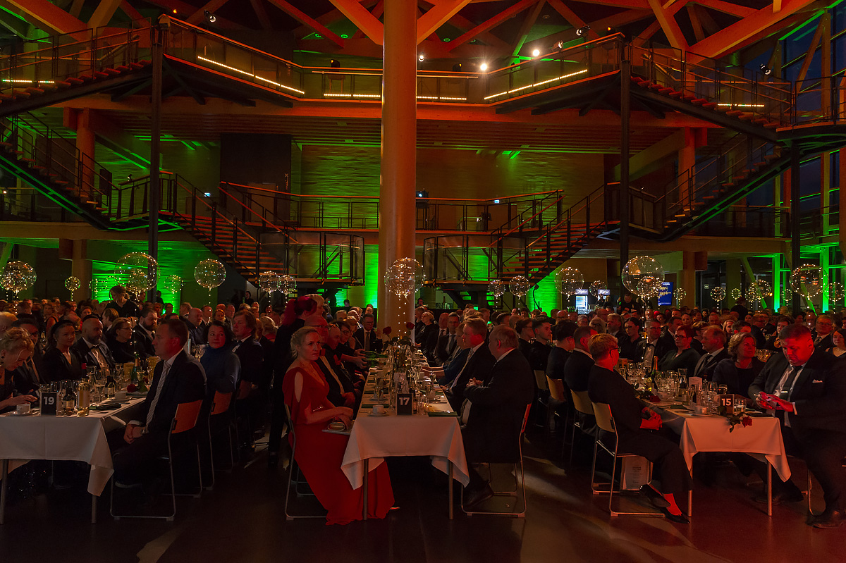 Iloa, viihdettä, elämyksiä. Juhlien teemana oli "Tähtien tuike". Tehtiin led-pallot Yrittäjien gaalajuhliin Lahden Sibeliustalolla. Meiltä saat pallojen lisäksi myös muut somisteet, äänentoistot, juhlavalot yms.