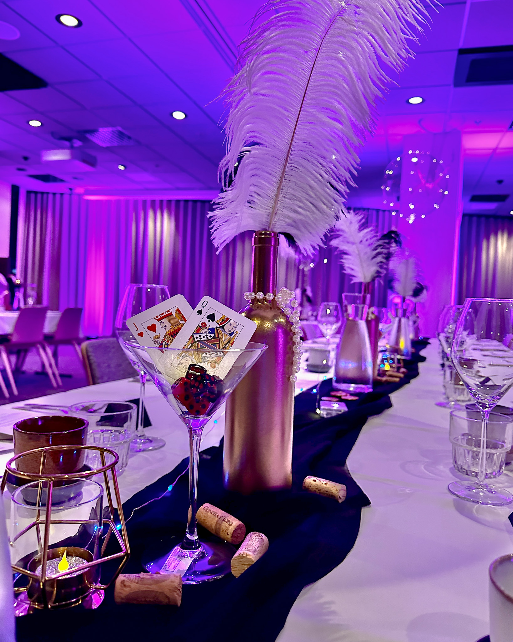 Las Vegas teemajuhla somistuksia