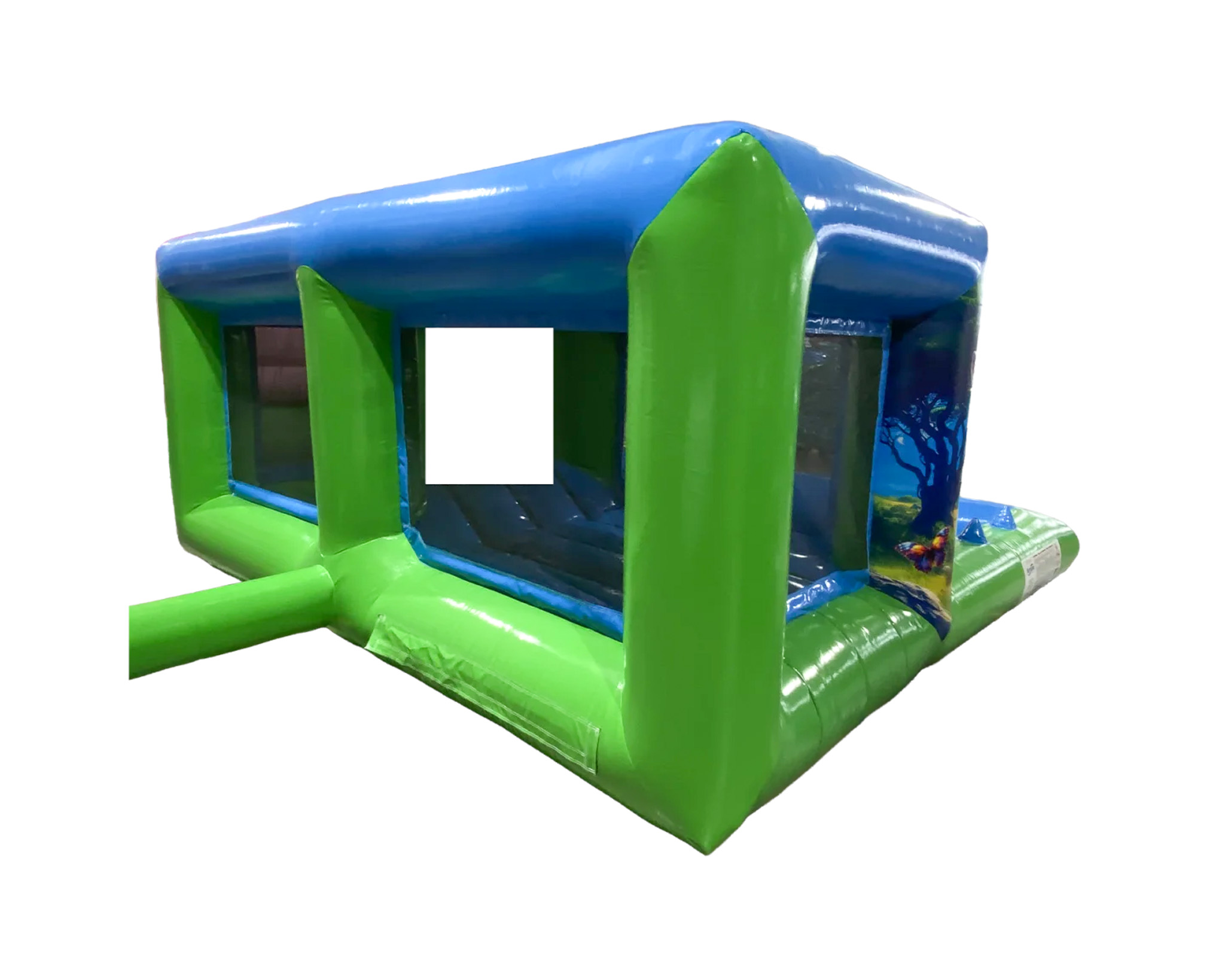 pomppulinna sisälle