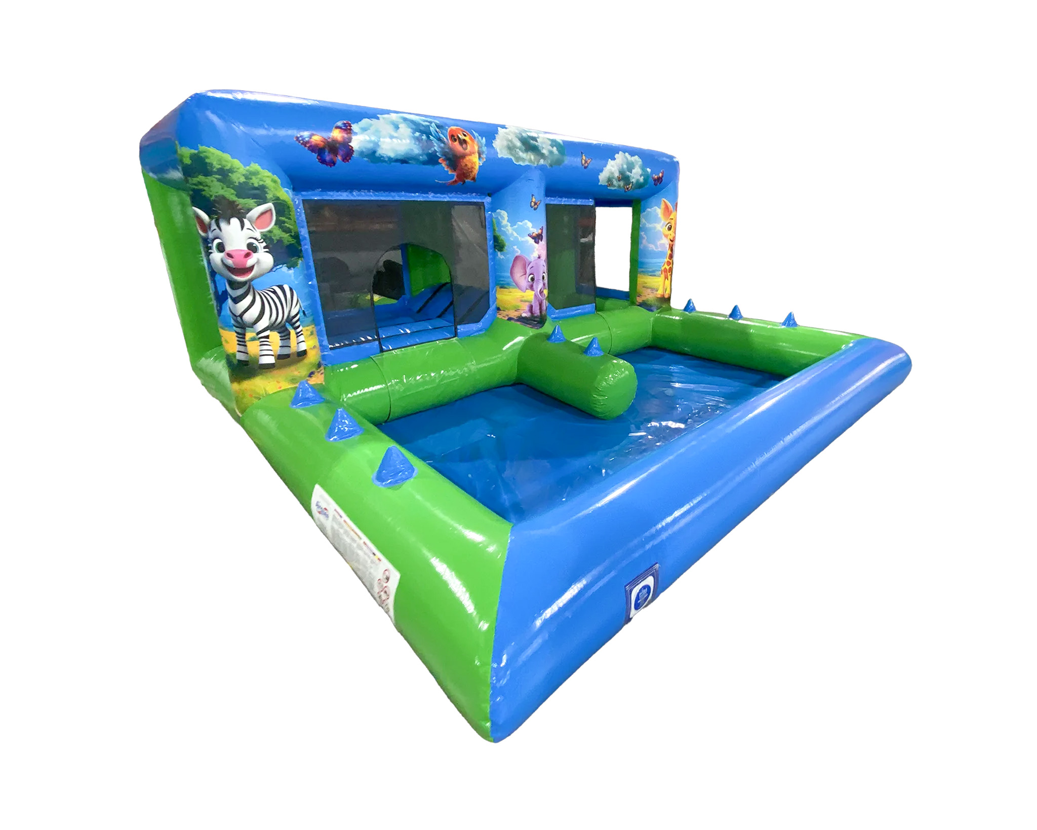 pomppulinna sisälle