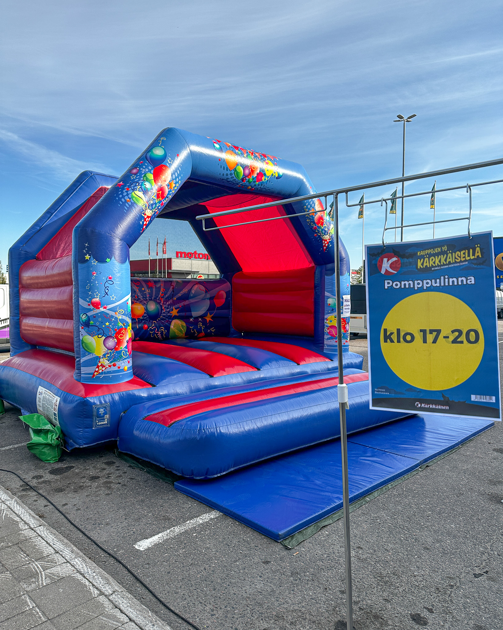 pomppulinnan vuokraus