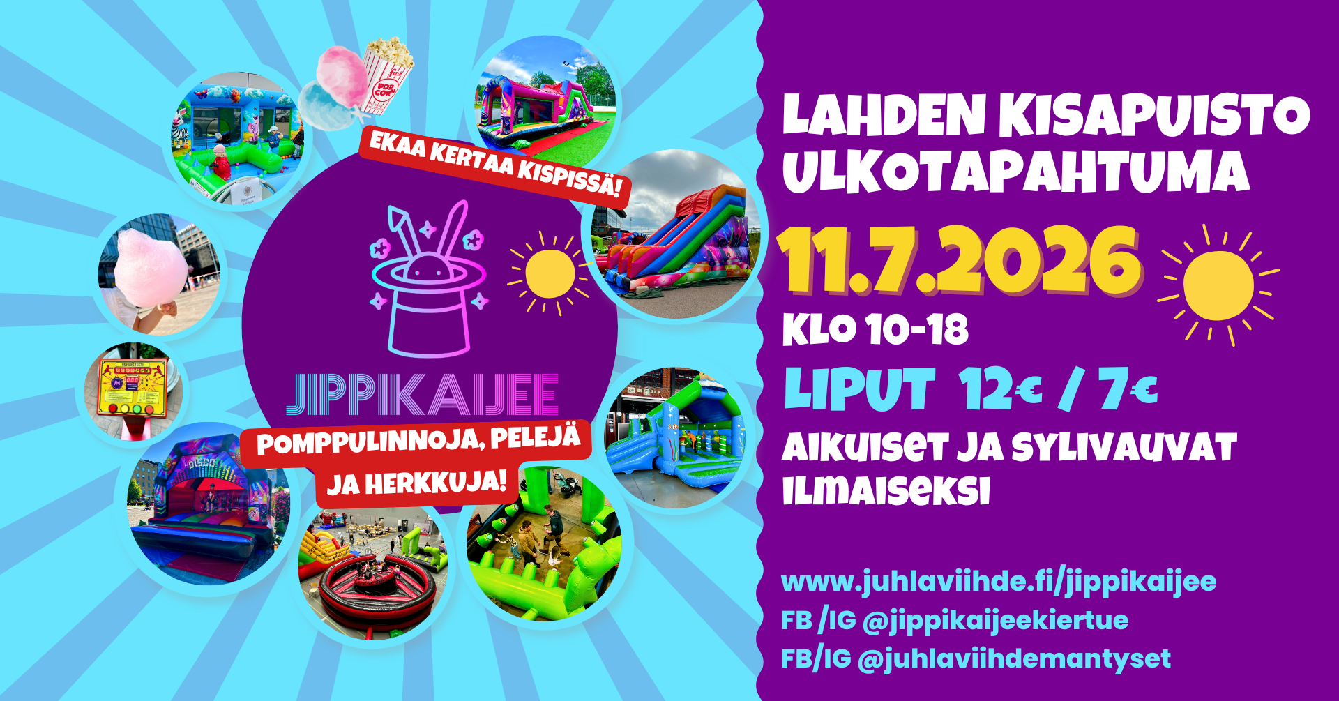 jippikaijee kisapuisto lahti