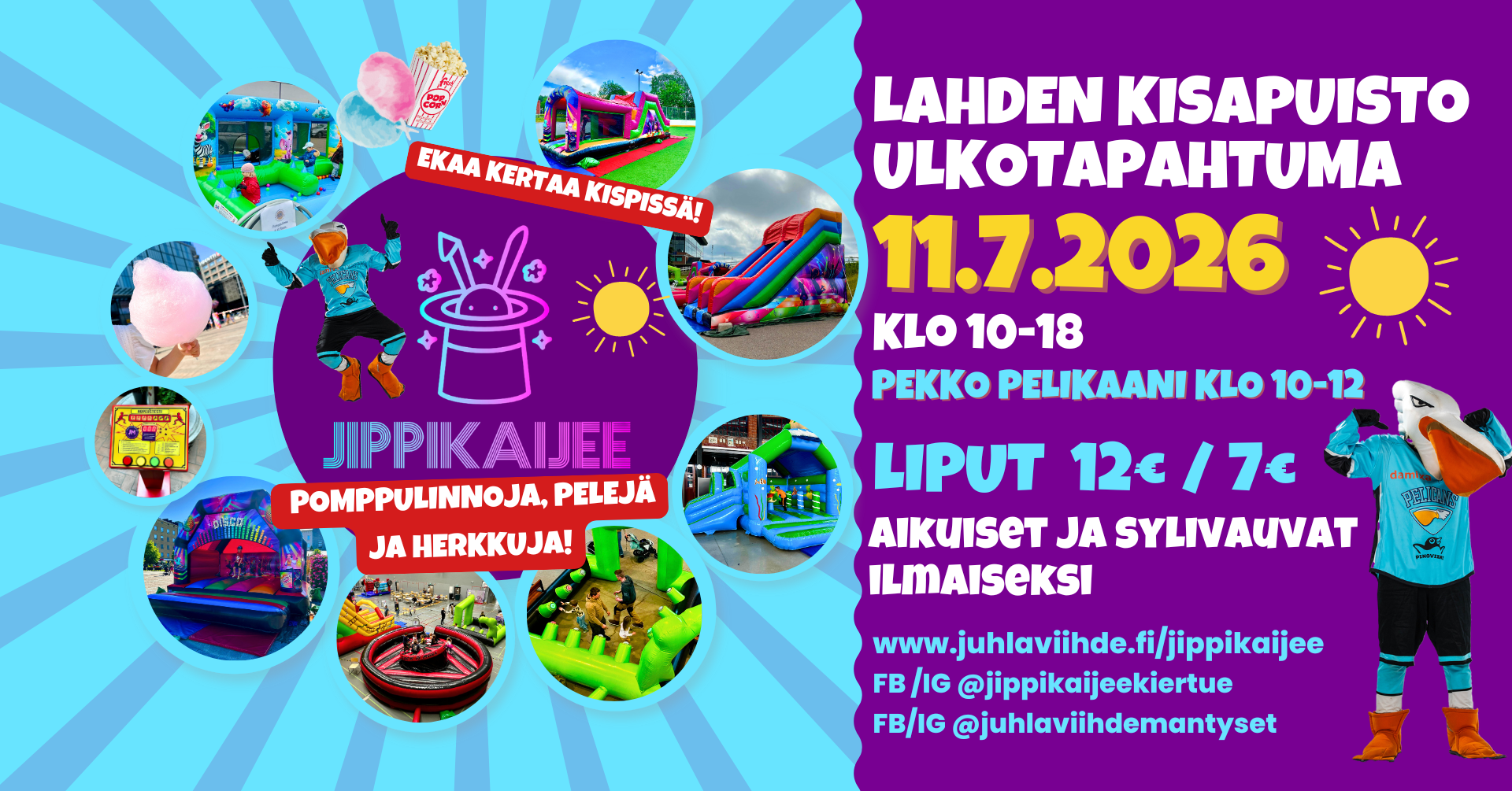 jippikaijee kisapuisto lahti