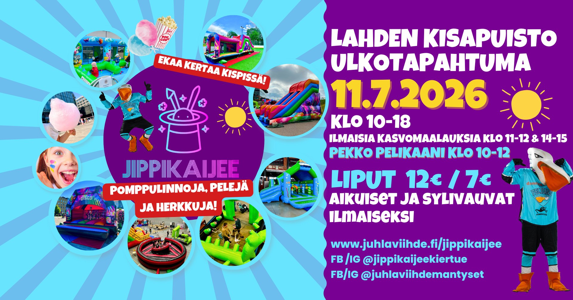 jippikaijee kisapuisto lahti